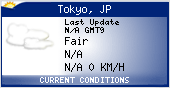 Click for the latest Tokyo weather forecast.